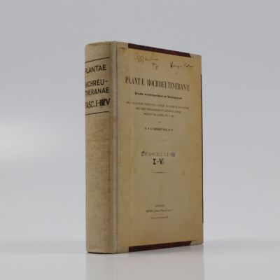 Plantae Hochreutineranae. Etude systématique et biologique des collections faites par l'auteur au cours de son voyage aux Indes Néerlandaises et autour du monde pendant les années 1903 à 1905. Fascicule I - VI. [Complete; with additional typed index].