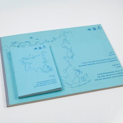 Palaeogeographic atlas of the shelf regions of Eurasia for the Mesozoic and Cenozoic. Атлас палеогеографических харт шельфьі Евразии в мзозое и Кайинозое.