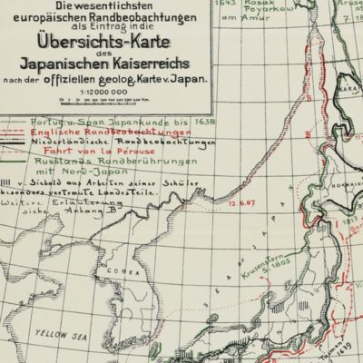 image for Der deutsche Anteil und der geographischen Erschließung Japans und des Subjapanischen Erdraums, und deren Förderung durch den Einfluß von Krieg und Wehrpolitik.