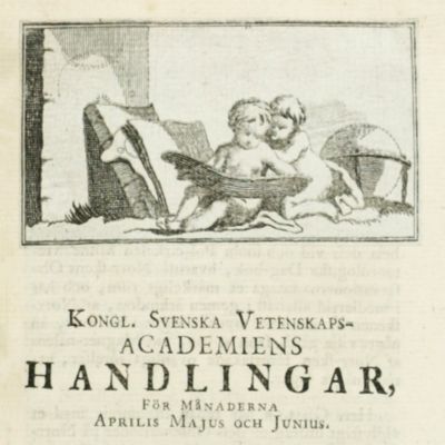 image for Kongl. Svenska Vetenskaps Academiens Handlingar, för År 1753. Vol: XIV.