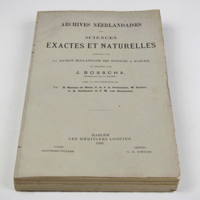 Théorie moléculaire d'une substance composée de deux matières differentes.