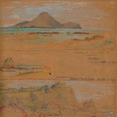 image for Trevor Lloyd's sketchbooks of New Zealand.