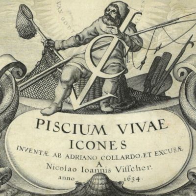 Piscium vivae icones. Inventae ab Adriano Collardo et excusae a Nicolao Ioannis Visscher.