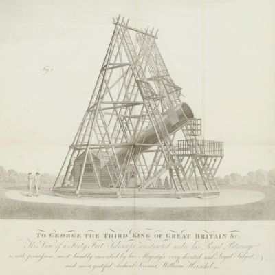 Description of a forty-feet reflecting telescope.