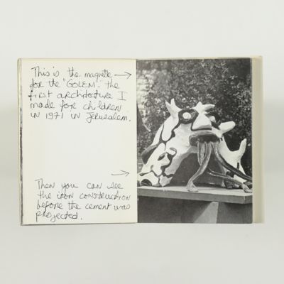 image for Réalisations, & projets d'architectures de Niki de Saint Phalle. [AND] Niki de Saint Phalle Museum Boymans-van Beuningen 22 juli - 5 september 1976. [Exhibition catalogue].