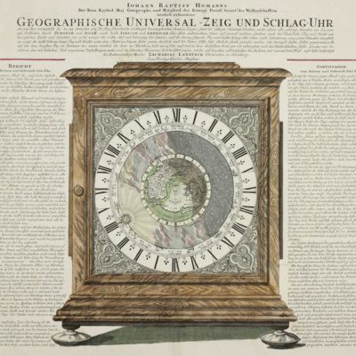 image for Geographische Universal-Zeig und Schlag-Uhr.