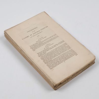 Proceedings of the Academy of Natural Sciences of Philadelphia. Volume 11. 1859. [Complete].