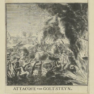 image for Attacque van Golt Steyn. [Original print].