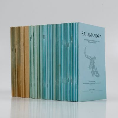 Salamandra. Zeitschrift für Herpetologie und Terrarienkunde. Volumes 11-33.