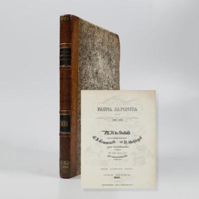 image for Fauna Japonica sive descriptio animalium, quae in itinere per Japoniam, jussu et auspiciis superiorum, qui summum in India Batava imperium tenent, suscepto, annis 1825 - 1830 collegit, notis, observationibus et adumbrationibus illustravit Ph. Fr. de Siebold. Conjunctis studiis C. J. Temminck et H. Schlegel pro vertebratis atque W. de Haan pro invertebratis elaborata. Reptilia.