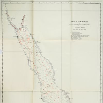 Berichte der Commission für oceanographische Forschungen. Expedition S. M. Schiff "Pola" in das Rothe Mer, Nördliche Hälfte (October 1895 - Mai 1896) [AND] Expedition S. M. Schiff "Pola" in das Rothe Mer, südliche Hälfte (September 1897 - März 1898). Beschreibender Theil. [THE COMPLETE NARRATIVE].