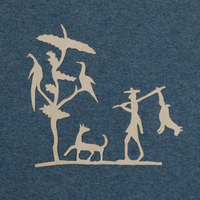 image for Primitive art - subarctic hunting scenes.