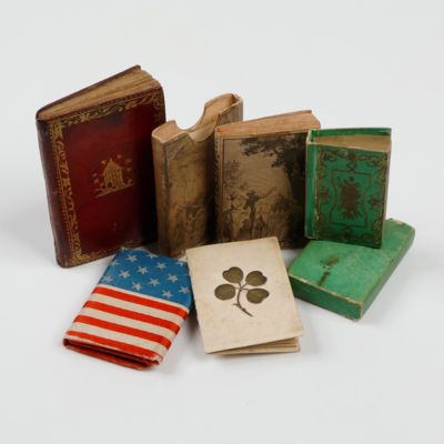 Five beautiful, unique, and intriguing miniature books.